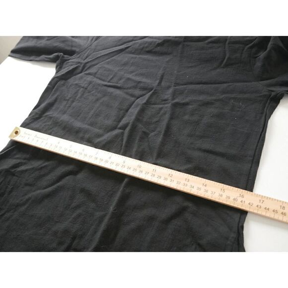 La Mode Black Pocket Shift Dress #1770-C7 - Picture 5 of 8